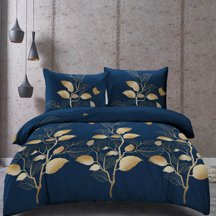 Pościel 140x200 bawełna satynowa 3D Cotton World gruba 2 części 2426