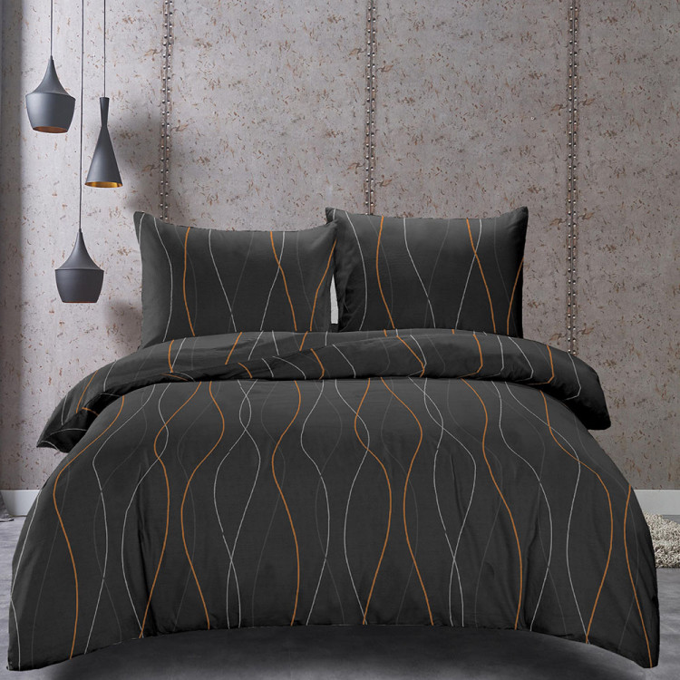 Pościel 140x200 bawełna satynowa 3D Cotton World gruba 2 części 2447