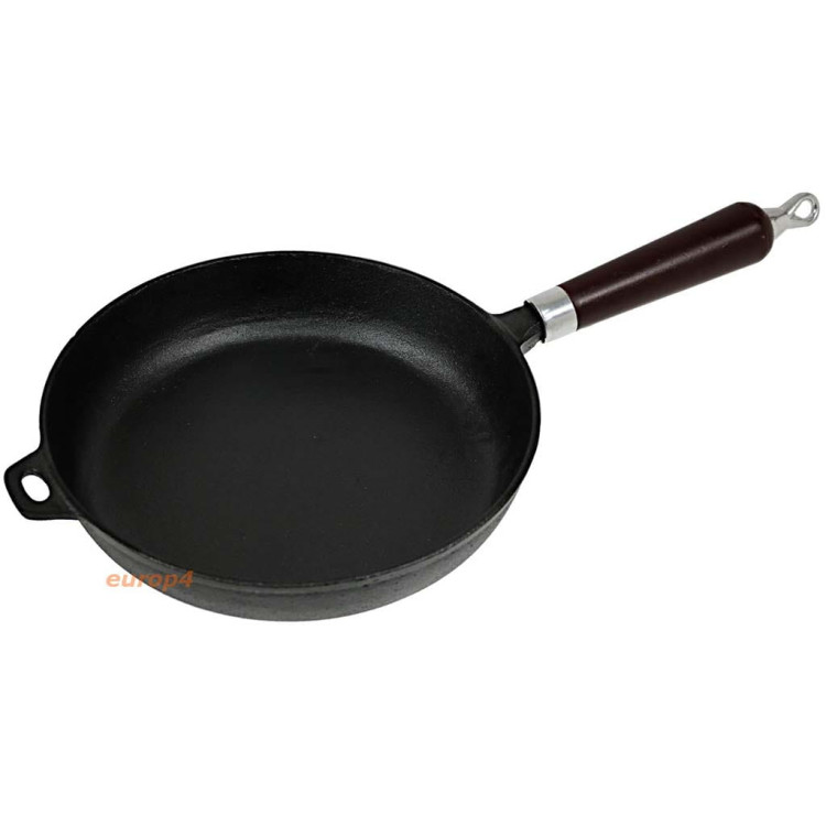 Patelnia żeliwna 24 cm Krisberg KR 2565 z pokrywką ciężka na indukcję