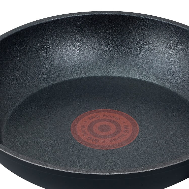Zestaw 3 patelnie z czujnikiem temperatury 20/24/28 cm Thermo Sensor MG Home na indukcję