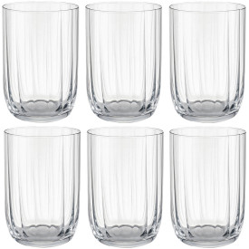 Szklanki do napojów soków Krosno Opti zestaw 6 szklanek 200 ml