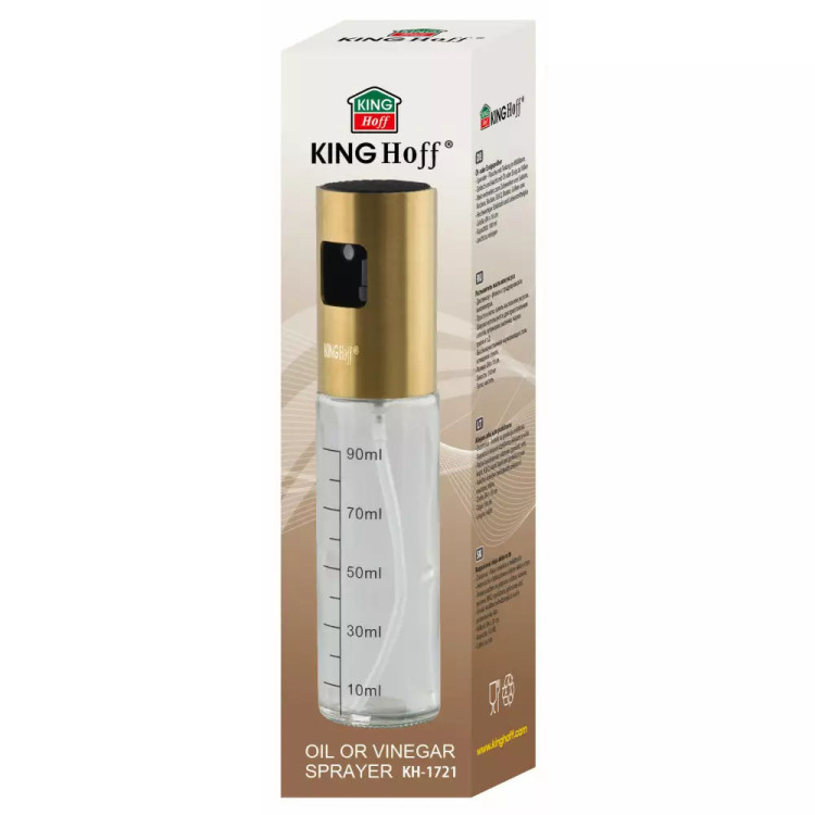 Spryskiwacz do octu oleju wody 100 ml KingHoff KH 1721 złoty