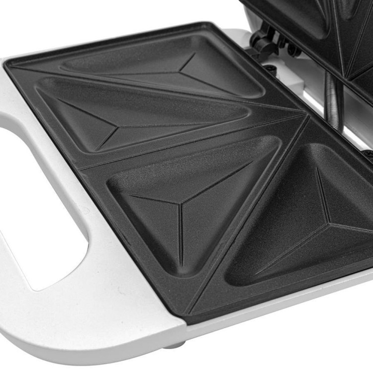 Opiekacz do kanapek 750W Botti Electronic Crispo sandwich biały