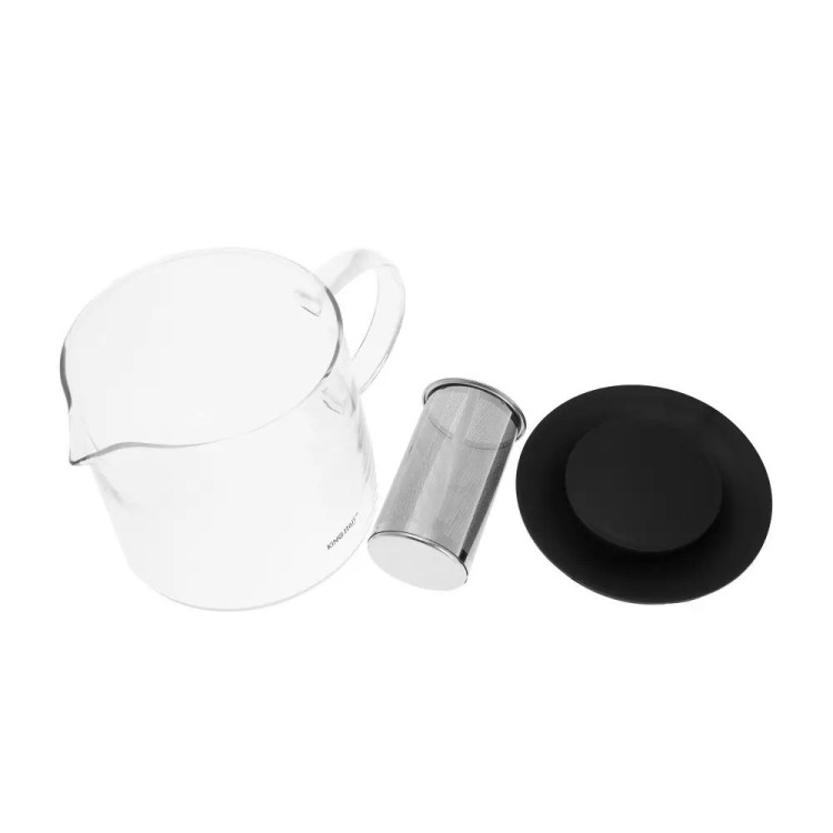 Szklany zaparzacz do herbaty kawy ziół dzbanek 1500 ml Kamille 0776L