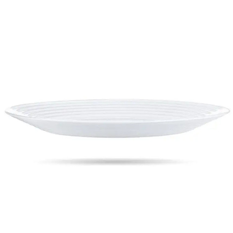 Półmisek owalny duży talerz biały 33x28 cm Harena Luminarc