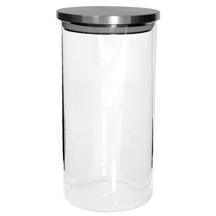 Pojemniki szklane do przechowywania żywności z pokrywką 1250/1000/600 ml zestaw 3 pojemników