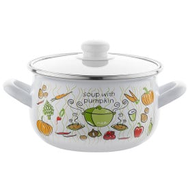 Garnek emaliowany 3 L z...