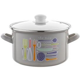 Garnek emaliowany 2.6 L...