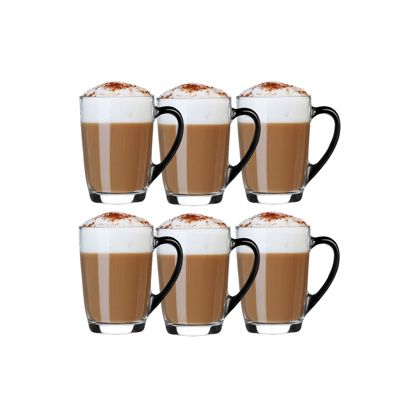 Set 6 Bicchieri Da Tè In Vetro Latte Macchiato - 300ml Per Caffè, Vin Brulé E Bevande Calde - Foto 10