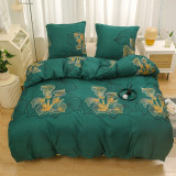 Pościel 160x200 bawełna satynowa dwustronna 3D GierekHoff gruba 3 części GH 3004 kwiaty kalii