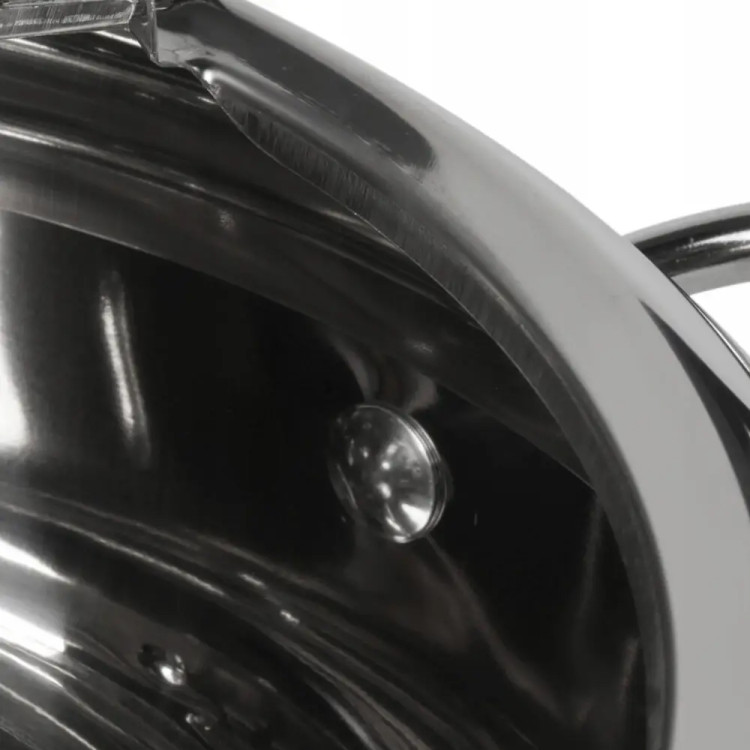 Garnek stalowy 3.4 l do smażenia w głębokim tłuszczu z termometrem Elitehoff E-4019