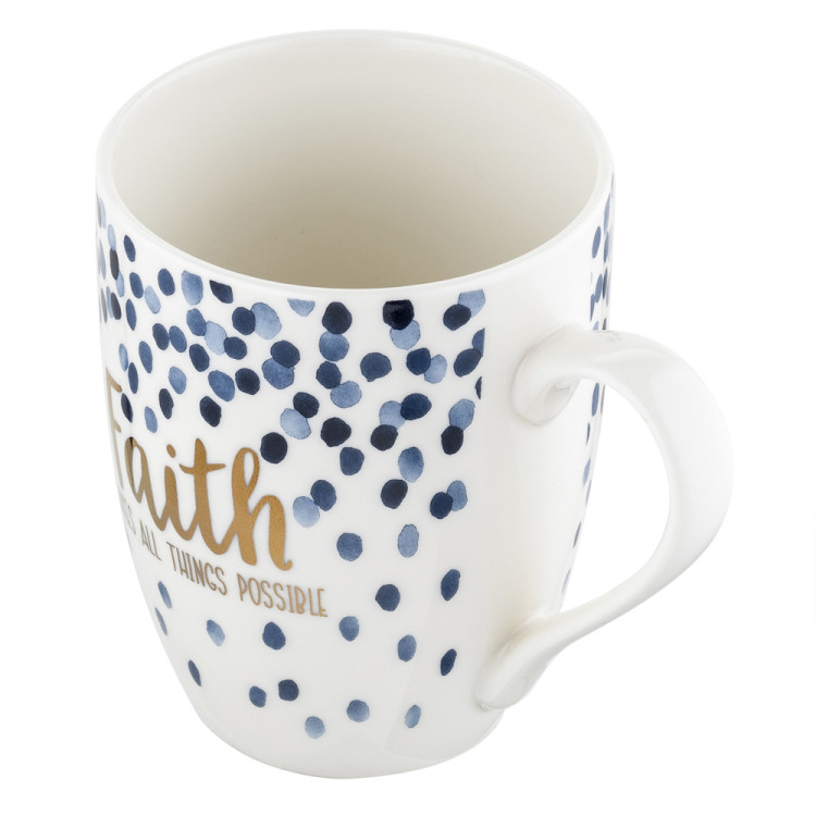 Kubek Florina Mare Faith 340 ml porcelana