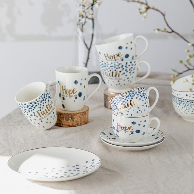Talerzyk deserowy 20 cm porcelana Florina Mare Hope