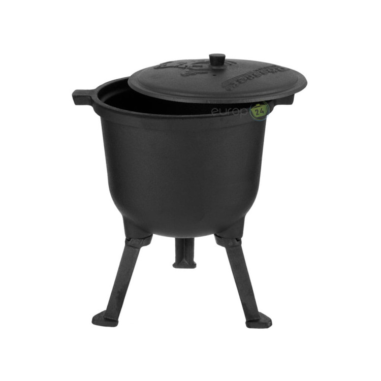 Garnek żeliwny Kinghoff KH 2232 Kociołek myśliwski 7 L Nowy model + GRATIS Garnek żeliwny Kinghoff KH 2232 Kociołek myśliwski 7 L Nowy model + GRATIS