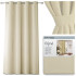 Zasłony na przelotkach 140x250 Oxford grube beżowe