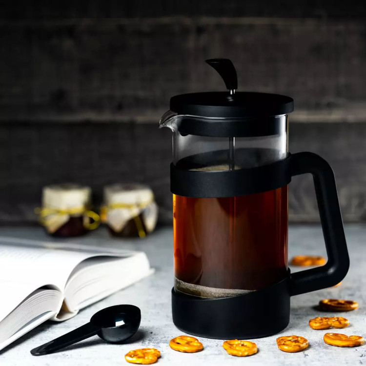 Szklany zaparzacz tłokowy do herbaty kawy ziół 600 ml Kinghoff KH 1398