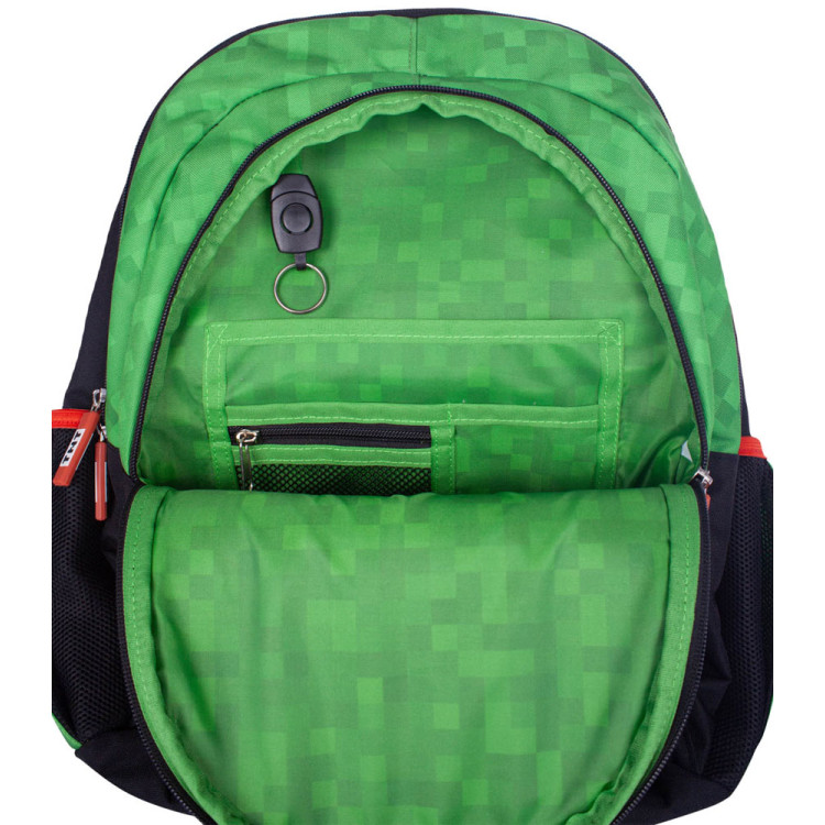 Plecak szkolny 3 komorowy 42x30x19 cm Astrabag Minecraft Time to mine AB330