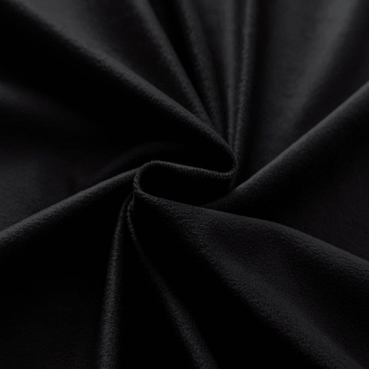 Zasłony zaciemniające na taśmie Cotton World Velvet na taśmie 140x250 cm czarne