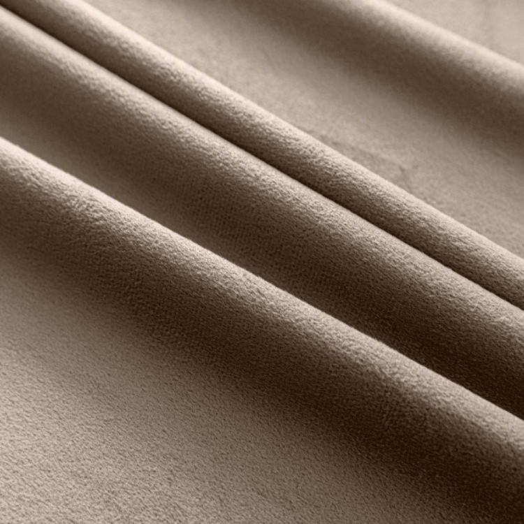 Zasłony zaciemniające na taśmie Cotton World Velvet na taśmie 140x250 cm latte