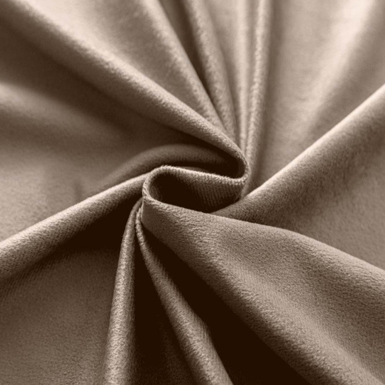 Zasłony zaciemniające na taśmie Cotton World Velvet na taśmie 140x250 cm latte