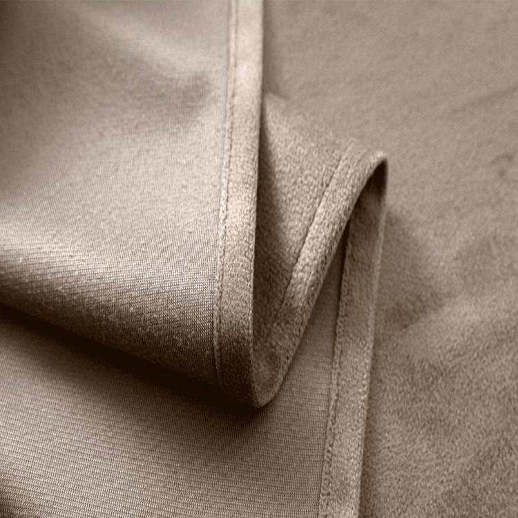 Zasłony zaciemniające na taśmie Cotton World Velvet na taśmie 140x250 cm latte