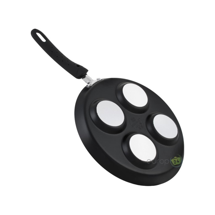 Patelnia do jajek KingHoff KH 3928 Granitowa placków 24 cm Patelnia do jajek KingHoff KH 3928 Granitowa placków 24 cm