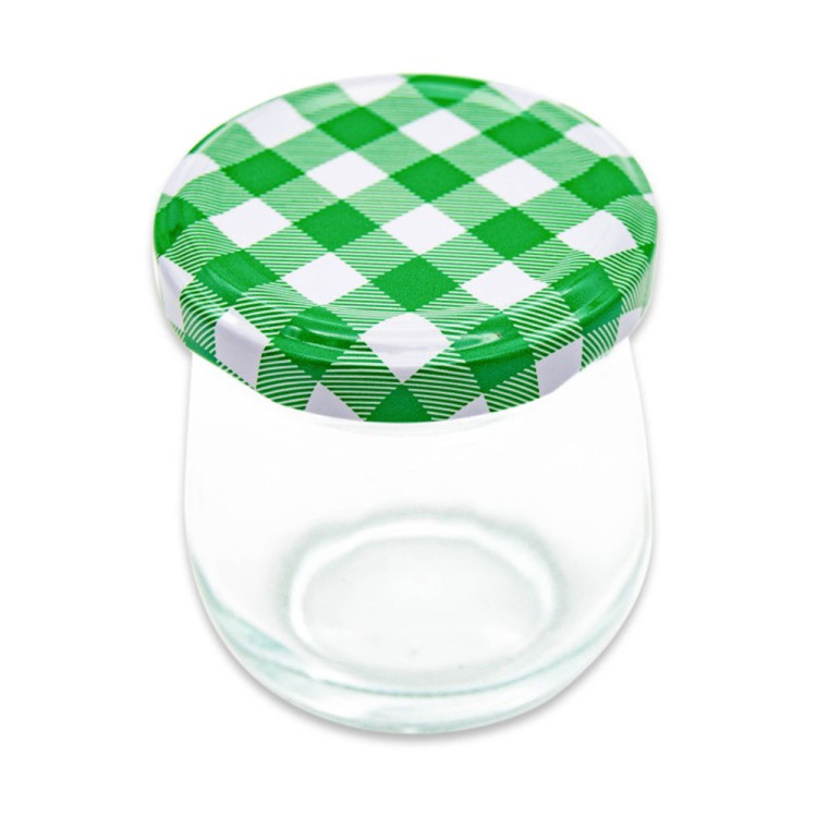 Słoiki baryłkowe na przetwory 250 ml zestaw 8 sztuk weki z pokrywkami TR-GJ-250