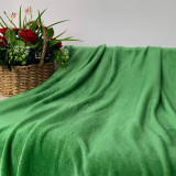 Koc 160x200 cm mikrofibra Cotton World miękki ciepły pled narzuta na łóżko zielony