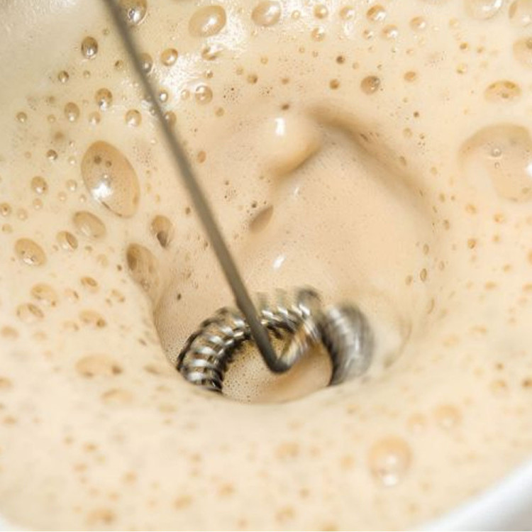 Szklanki do kawy latte Florina Boston 310 ml wysokie zestaw ze spieniaczem do mleka 6 sztuk