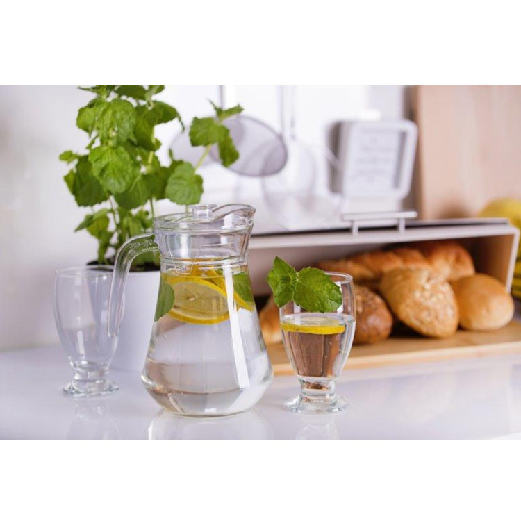 Szklanki do napojów soków Nadir Paulista zestaw 6 szklanek 250 ml Capri