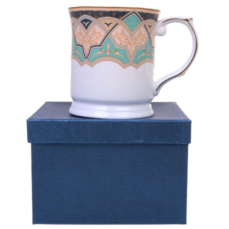 Kubek porcelanowy 400 ml z ozdobnym pudełkiem Hoffman Elegance HF-114