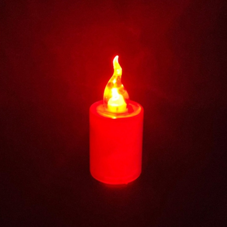 Wkłady LED do znicza zestaw 3 sztuk świeczki czerwone żółte białe sl8820