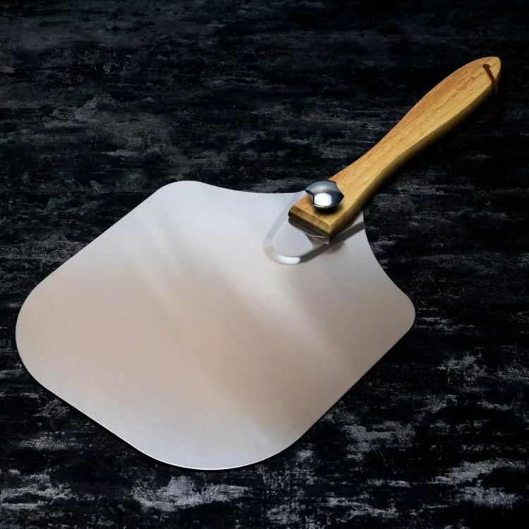 Łopatka do pizzy stalowa szufla duża taca 30.5 cm kwadratowa Kinghoff KH 7641