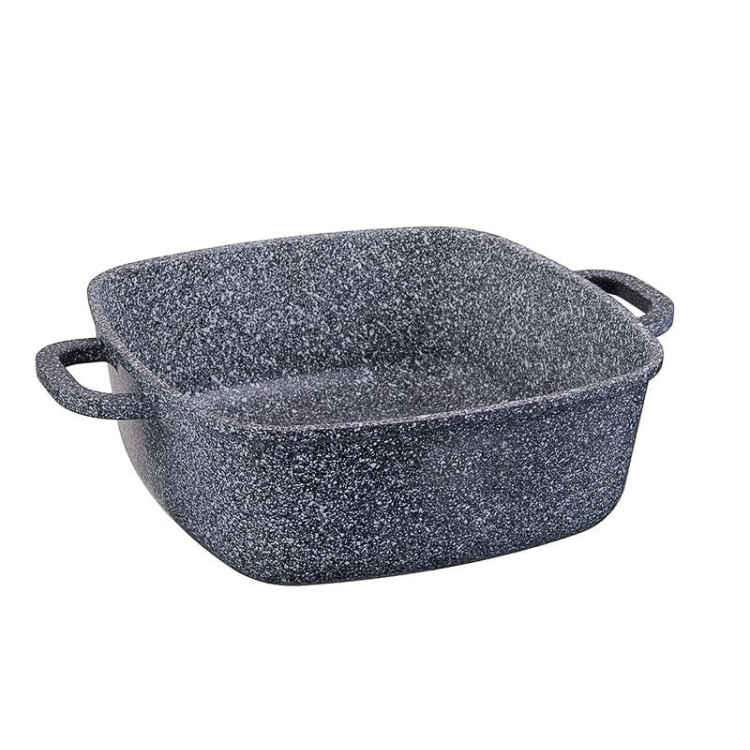 Garnki marmurowe Elitehoff E 7053 zestaw 3 garnków na indukcję