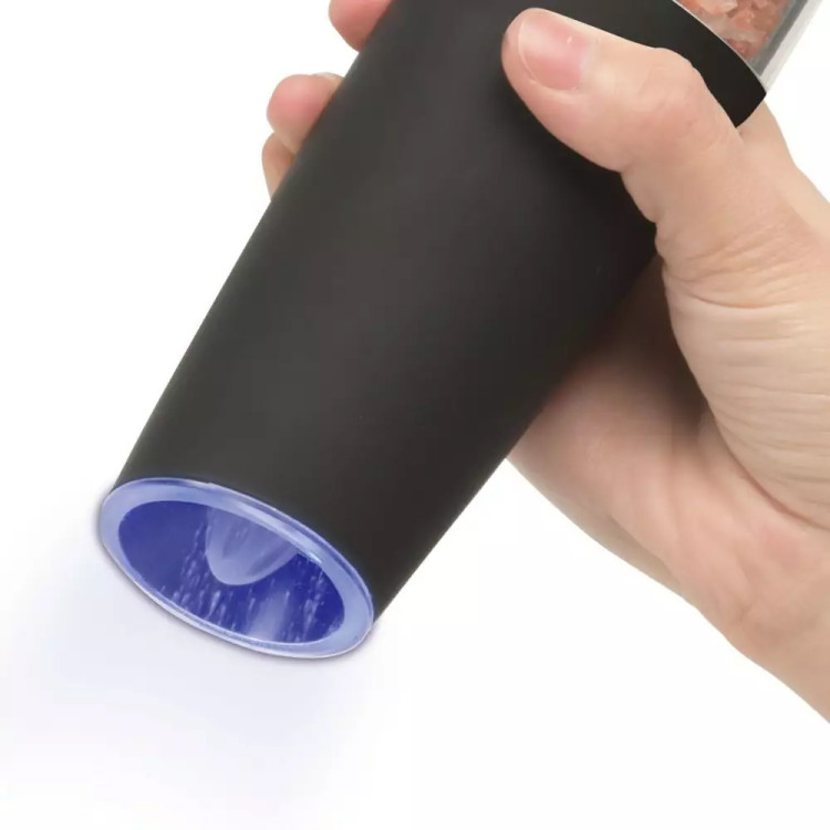 Młynek do pieprzu i soli akumulatorowy grawitacyjny Klausberg KB-7646 zestaw z kablem USB