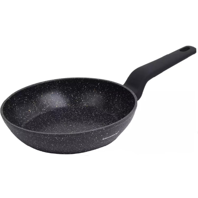 Patelnia marmurowa duża 28 cm Klausberg KB 7665 czarna