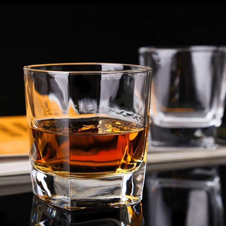 Szklanki do whisky napojów drinków 250 ml zestaw 6 szklanek Florina Sofia