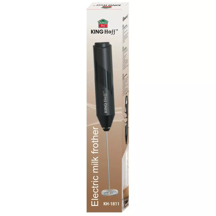 Spieniacz do mleka na baterie mały mini mikser do pianki Kinghoff KH 1811