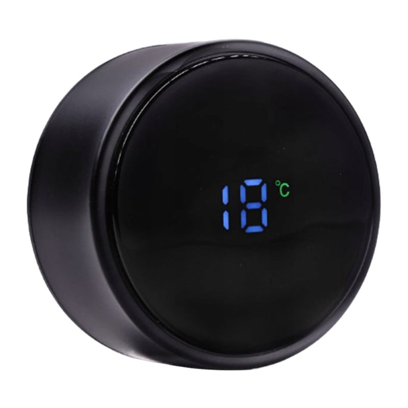 Kubek termiczny 500 ml z wyświetlaczem temperatury LED termos stalowy czarny Elitehoff Smart Cup 2206
