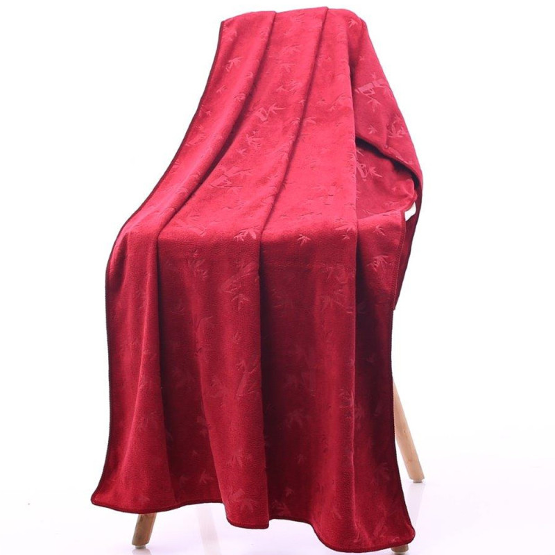 Komplet 6 ręczników kąpielowych 70x140 Cotton World czerwone mikrofibra szybkoschnące