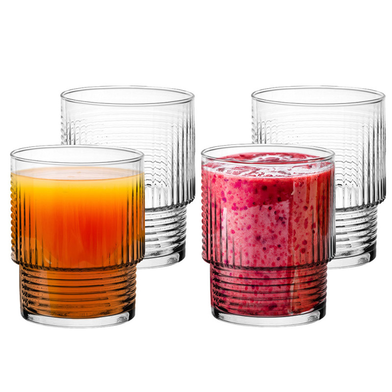 Szklanki do napojów soków Glasmark Helena 270 ml zestaw 6 szklanek