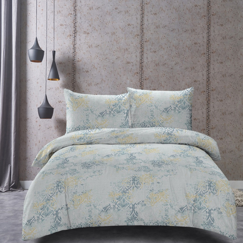 Pościel 160x200 bawełna satynowa Cotton World gruba 3 części 2541