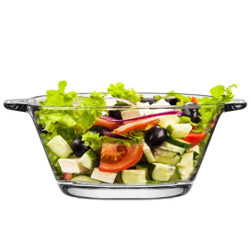 Salaterka flaczarka bulionówka prosta 17 cm Glasmark Krosno 400 ml zestaw 6 sztuk
