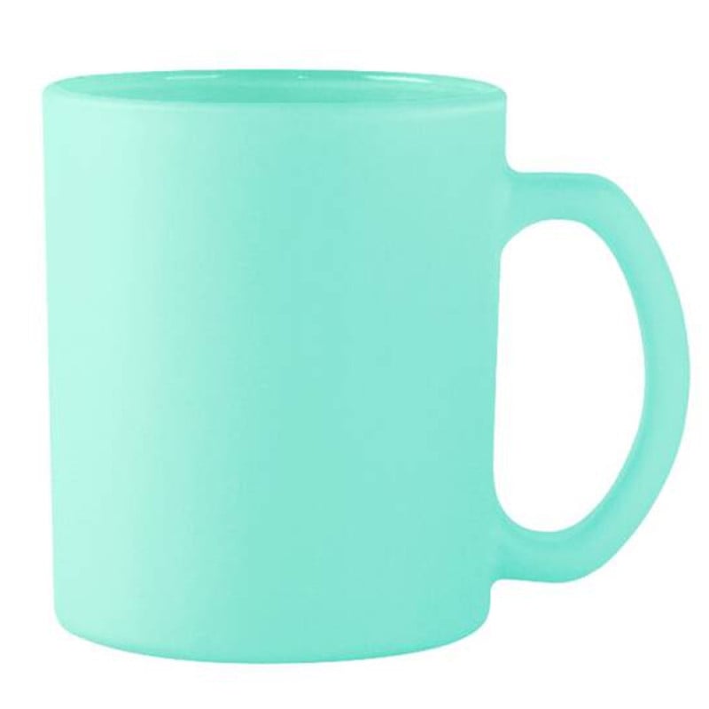 Kubki ceramiczne Glasmark Sonia 300 ml miętowy matowy zestaw 6 kubków