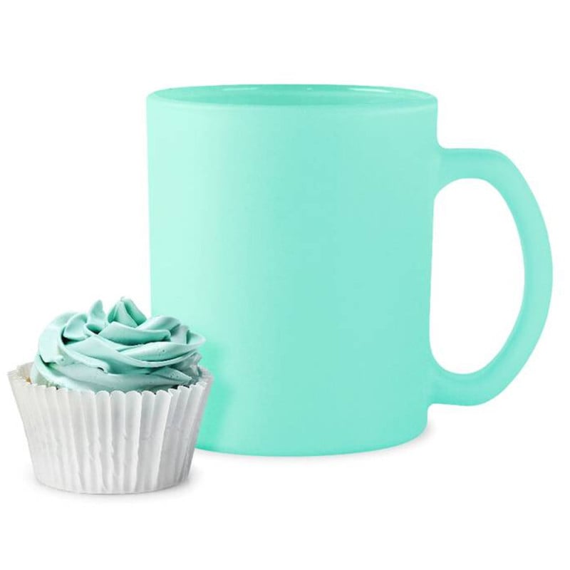 Kubki ceramiczne Glasmark Sonia 300 ml miętowy matowy zestaw 6 kubków