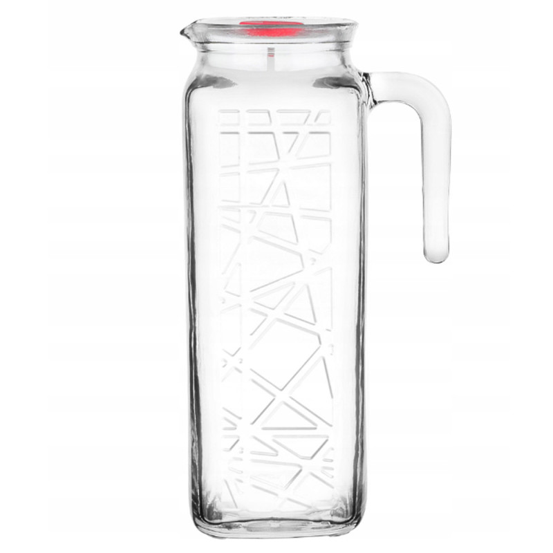 Zestaw dzbanek 1 L i 6 szklanek 170 ml komplet szklany Glasmark
