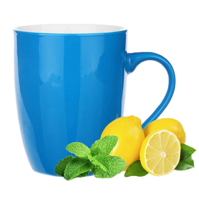 Kubki ceramiczne 300 ml zestaw 6 sztuk niebieskie Bruno Glasmark