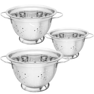 Durszlaki metalowe zestaw 3...