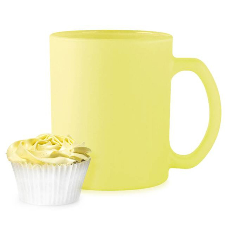 Kubki ceramiczne Glasmark Sonia 300 ml matowy zestaw 6 kolorowych kubków