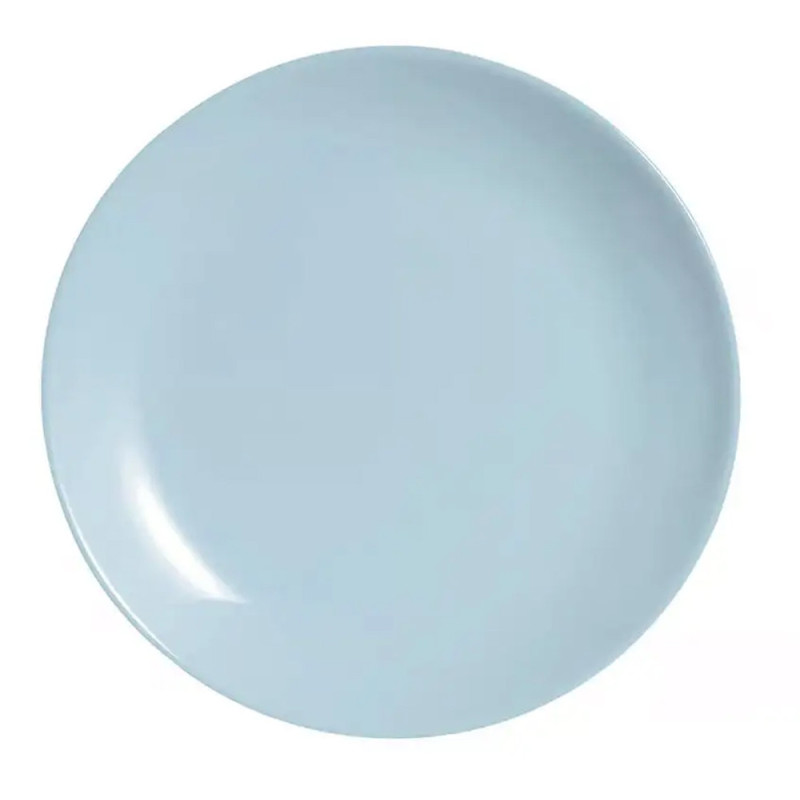 Serwis obiadowy 18 elementowy z salaterką dla 6 osób niebieski Paradise Blue Diwali Luminarc DIW18PB